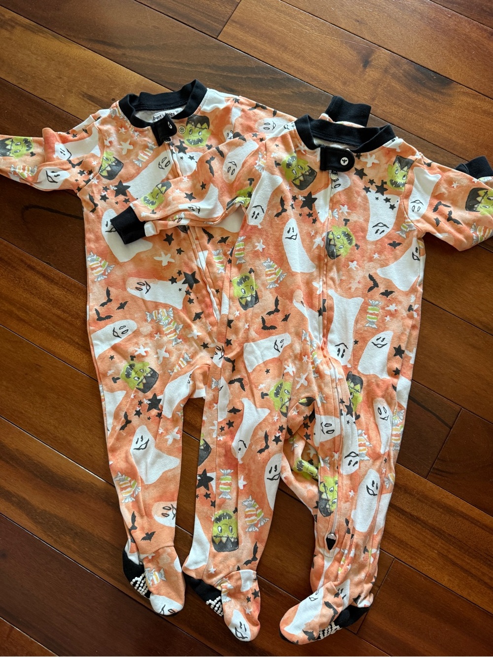 Burt's Bees Halloween Ghost One-Piece Pajama